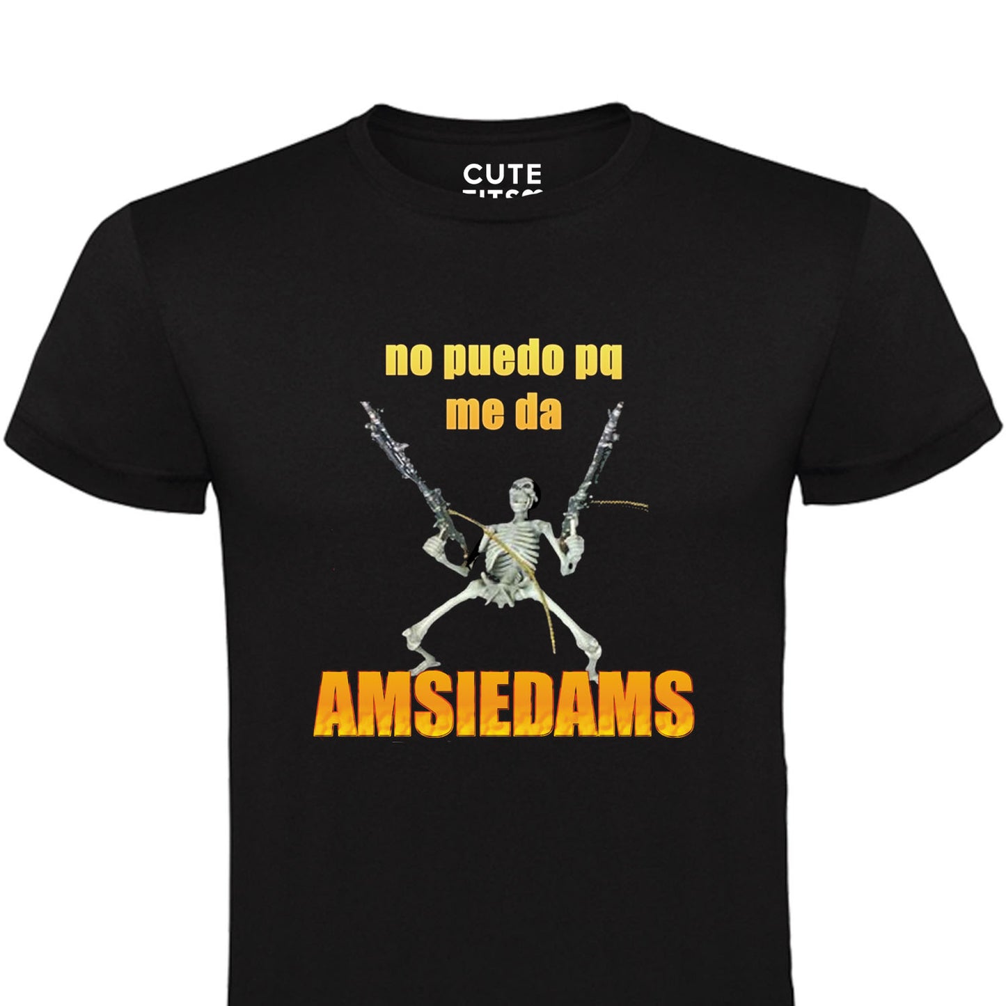 Polera NO PUEDO PQ ME DA AMSIEDAMS