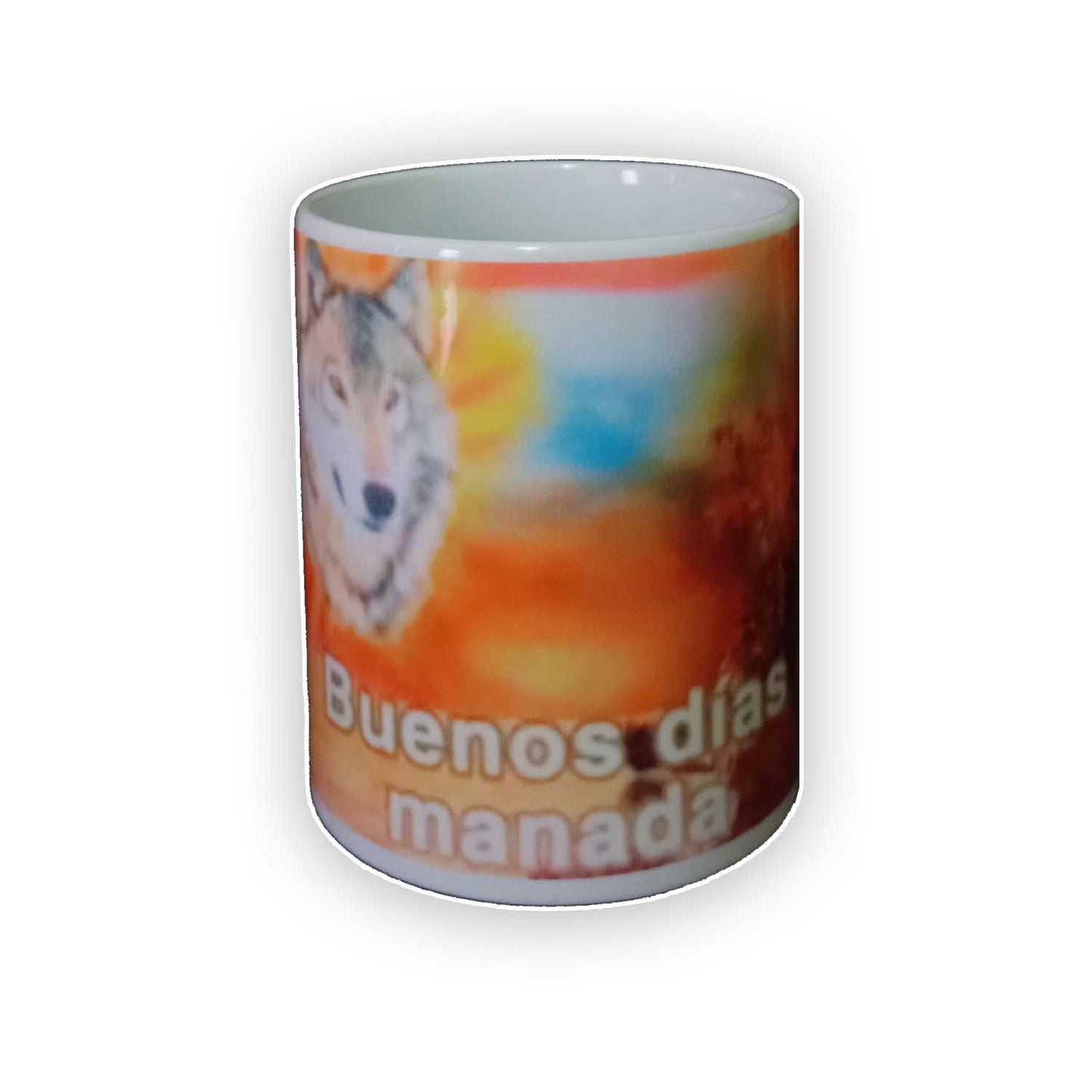 Taza BUENOS DÍAS MANADA