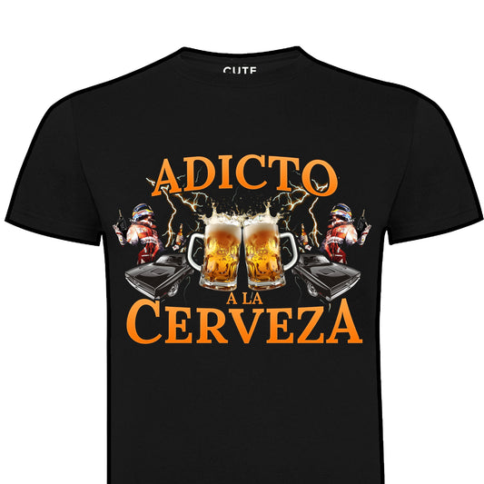 Polera ADICTO A LA CERVEZA