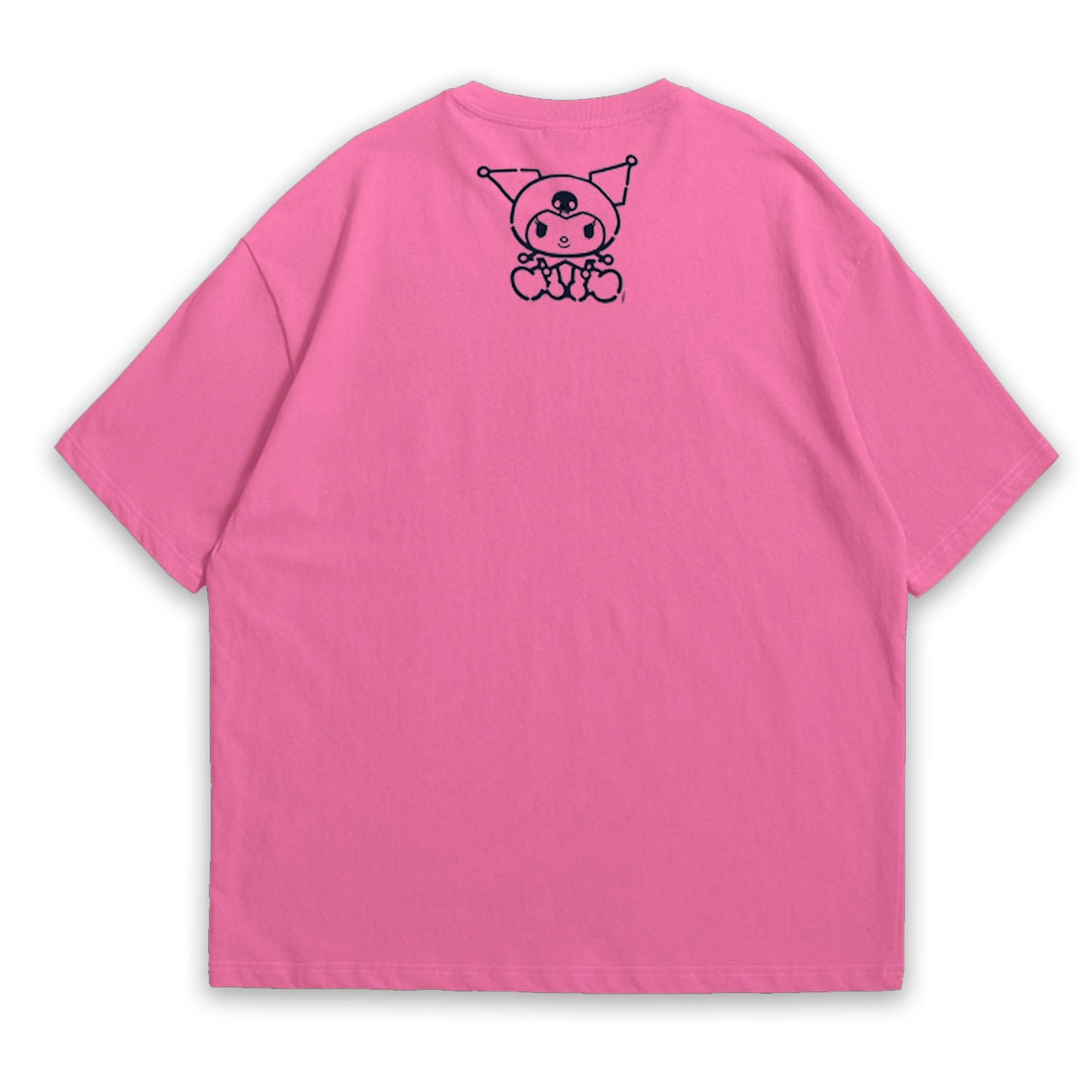 Polera oversize rosada KUROMI