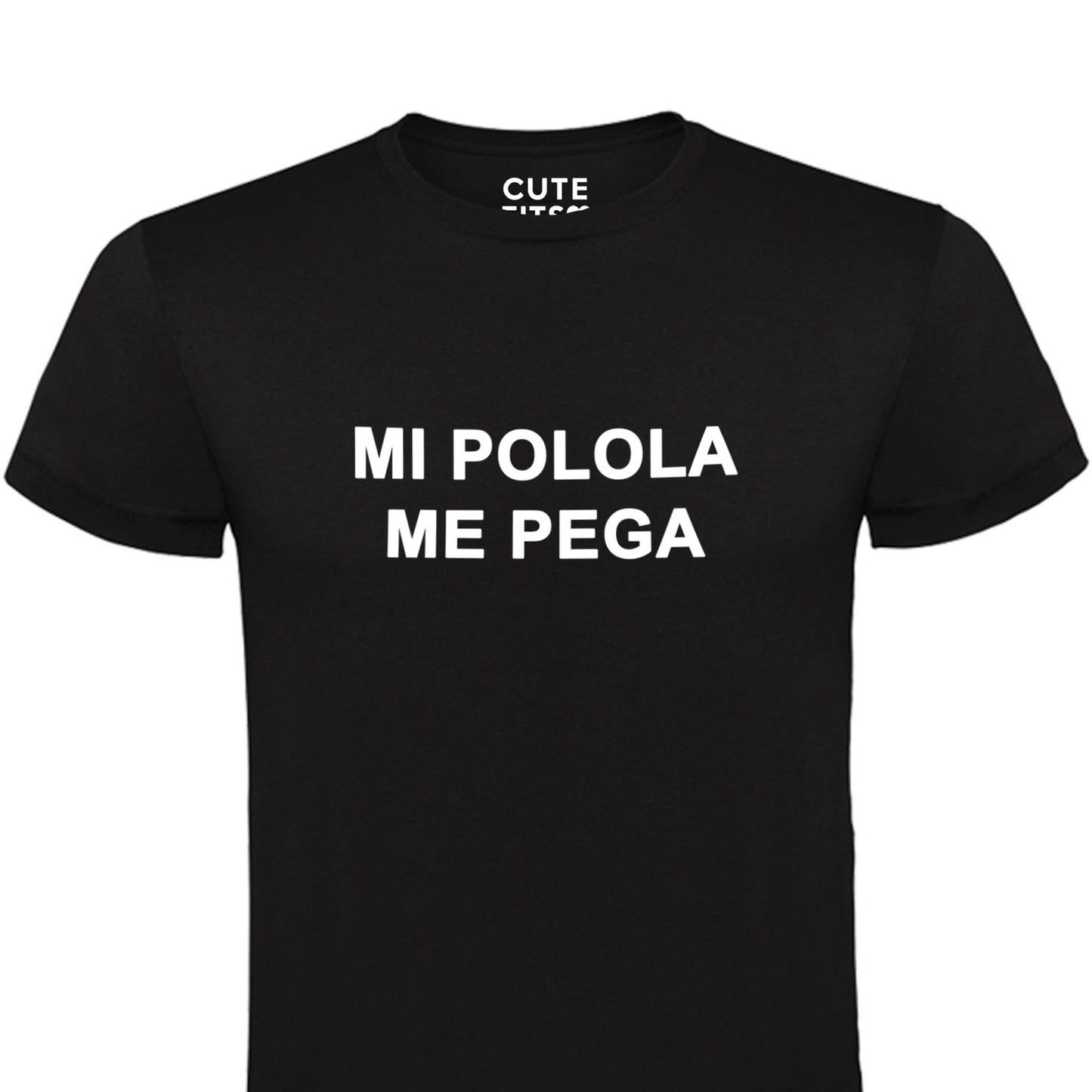Polera manga corta MI POLOLA ME PEGA